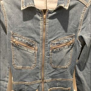 Free People Lennox stretch jean jumper